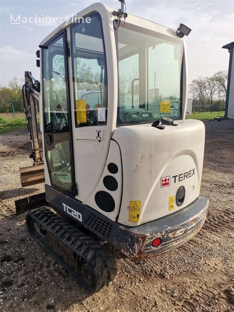 2013 terex tc 20 mini excavator|TEREX Mini (up to 12,000 lbs) Excavators For Sale.